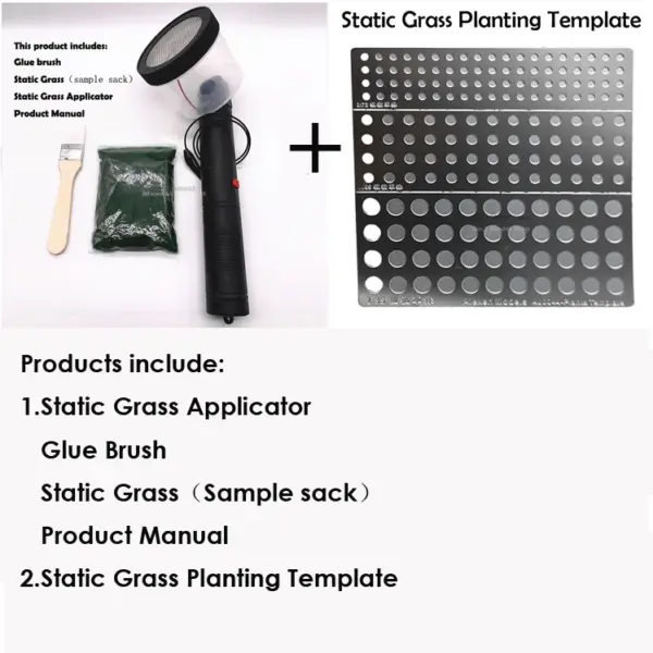 Static Grass Flocking Applicator for Models - Image 9