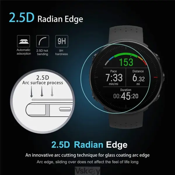 5PCS Tempered Glass Protectors for Polar Pacer - Image 5