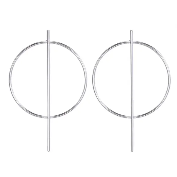 Korean Black Acrylic Drop Earrings for Elegance - Image 12