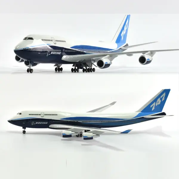 Original Boeing 747 Diecast Model Aircraft 1/160 - Image 5