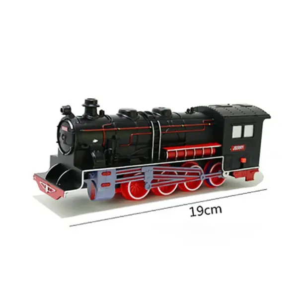 1:87 Scale Classic Chinese Steam Locomotive Model - Image 6