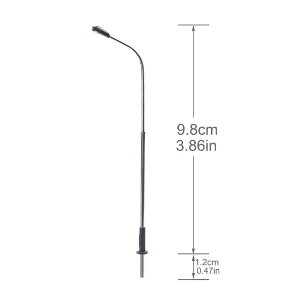 20pcs HO OO Scale LED Street Lamps Set - Image 3