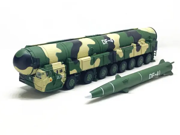 1:82 Scale Military Missile Car Model - Image 4