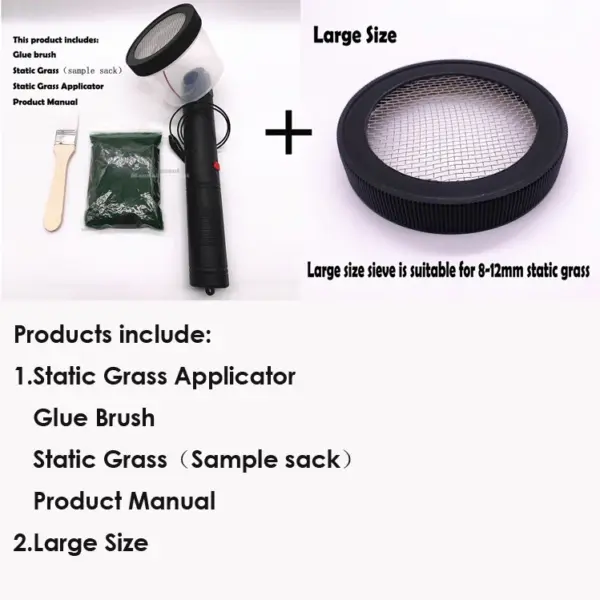 Static Grass Flocking Applicator for Models - Image 8