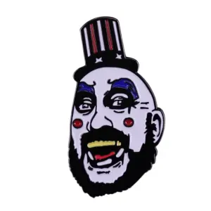 Captain Spaulding Enamel Pin Horror Badge