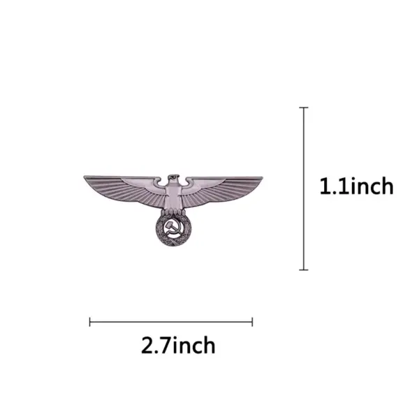 CCCP Victory Eagle Brooch Pin for Collectors - Image 2