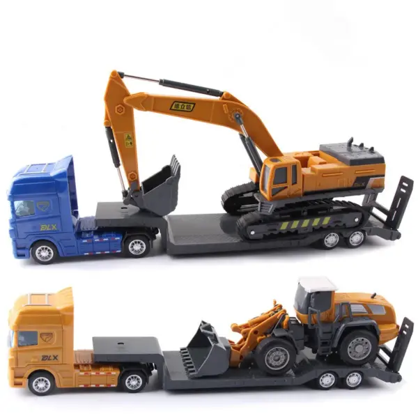 1:50 High Simulation Plastic Trailer Model