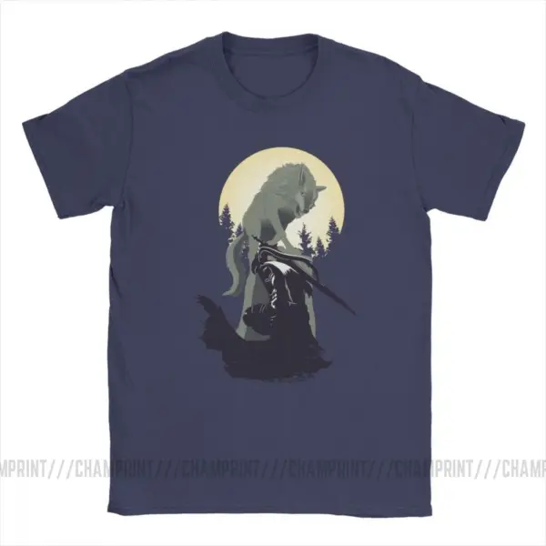 Knight Artorias And Sif Dark Souls T-Shirt - Image 2