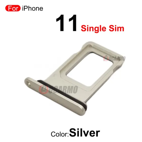 iPhone 11 Dual SIM Card Tray with Waterproof Ring - Image 7