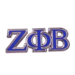 Zeta Phi Beta Enamel Badge Pin 1920 Greek Sorority