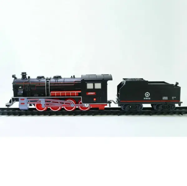 1:87 Scale Classic Chinese Steam Locomotive Model - Image 2