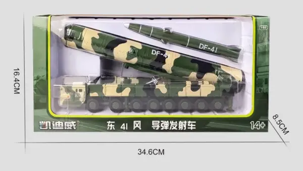 1:82 Scale Military Missile Car Model - Image 8
