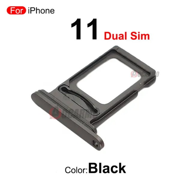iPhone 11 Dual SIM Card Tray with Waterproof Ring - Image 4