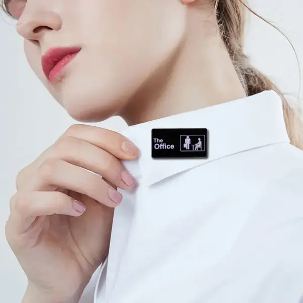 The Office Enamel Pin Classic Metal Badge - Image 4
