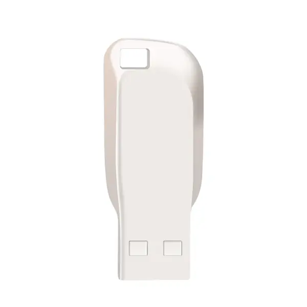 Silver USB Flash Drive 8GB to 128GB with Metal Finish - Image 3