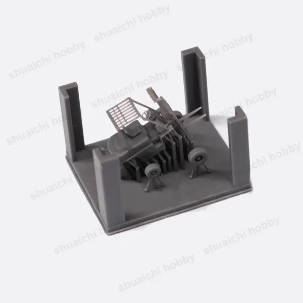 2PCS 1/350 Scale Resin Forklift Model Set - Image 3