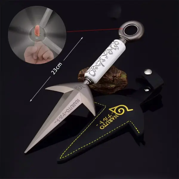 Namikaze Minato Kunai Model 23cm Metal Craft - Image 11