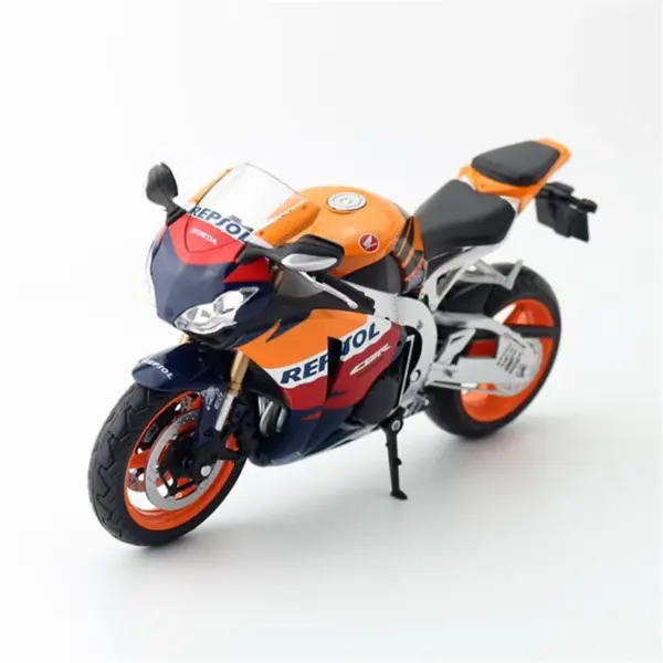 1/12 Honda CBR Fire Blade Alloy Motorcycle Model - Image 9