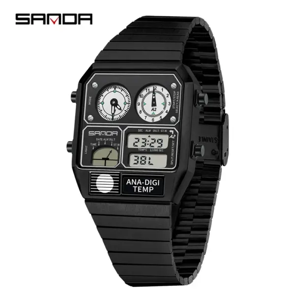 SANDA 3192 Digital Thermometer Stopwatch Watch - Image 12