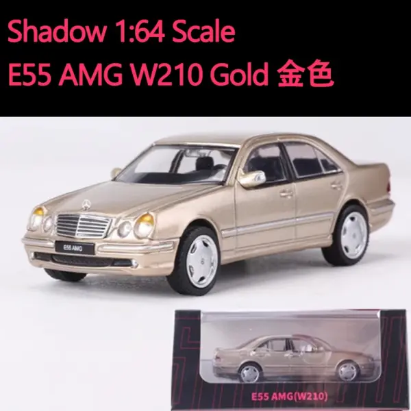 1:64 Scale E55 AMG W210 Diecast Car Model - Image 9