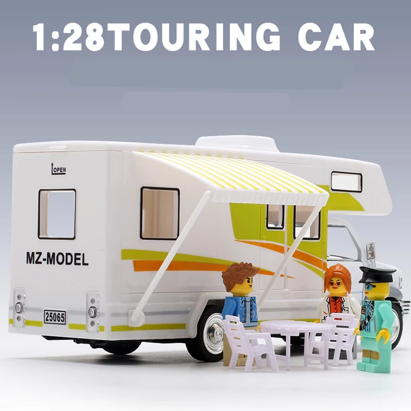 1:30 Diecast RV Camper Van Model Toy 6 1:30 Diecast RV Camper Van Model Toy - Image 6