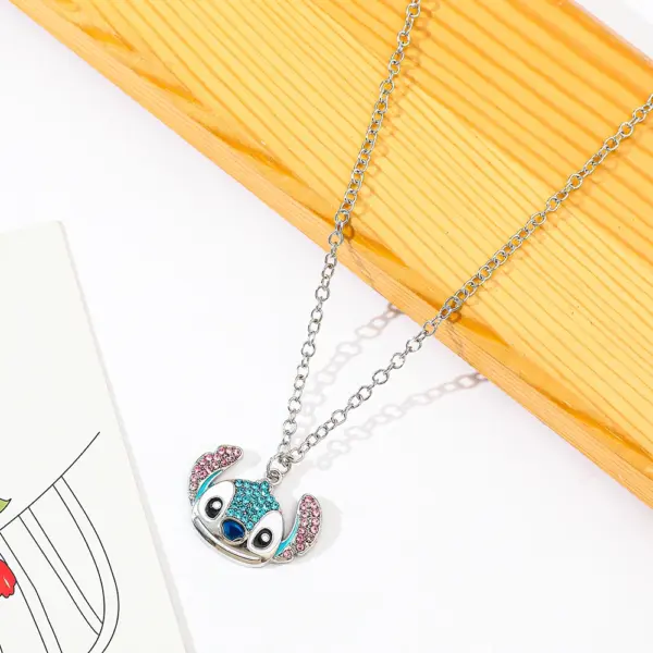 Disney Stitch Cartoon Pendant Necklace for Women - Image 4