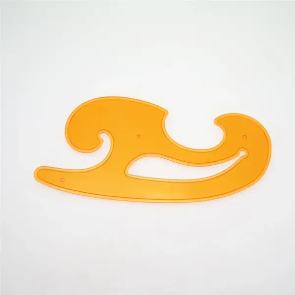 Flexible Plastic French Curve Rulers Set - Image 4