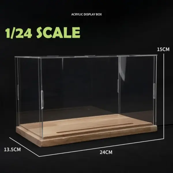 Acrylic Car Model Display Case with LED Light - Image 5