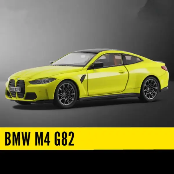 1:23 BMW M4 G82 Diecast Sports Car Model - Image 14