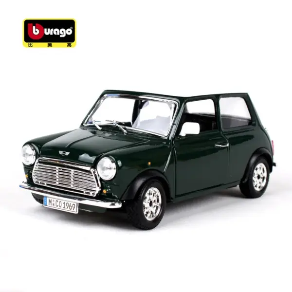 Bburago 1:24 Mini Cooper Alloy Model Car - Image 3