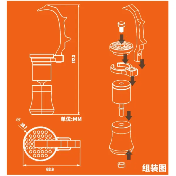 360° Rotating Painting Bracket for Models - Image 3