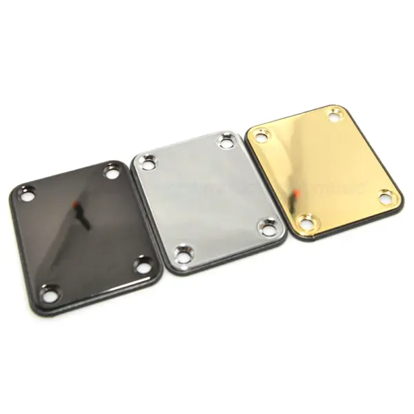 Stainless Steel Neck Plate for Electric Guitars - Image 5