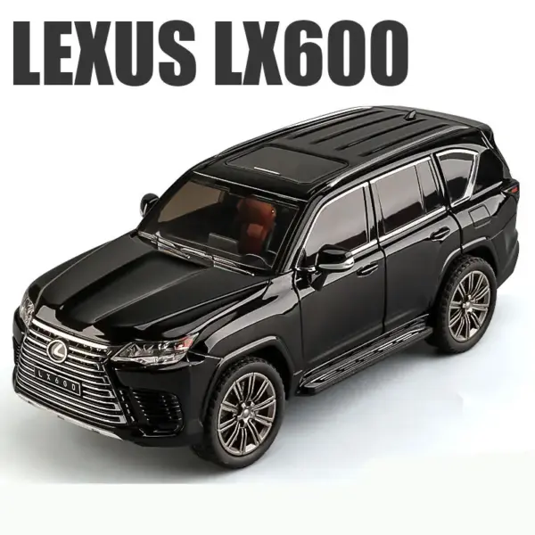 1:24 Diecast Metal LX600 SUV Model Car - Image 8