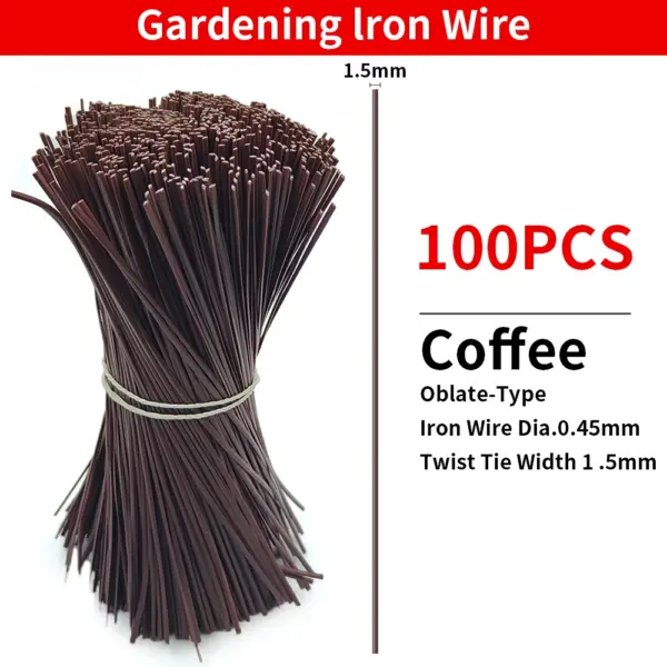 100PCS Reusable Garden Plant Cable Ties - Image 10