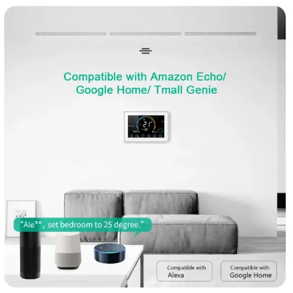Wi-Fi Smart Thermostat with Color LCD Display - Image 4
