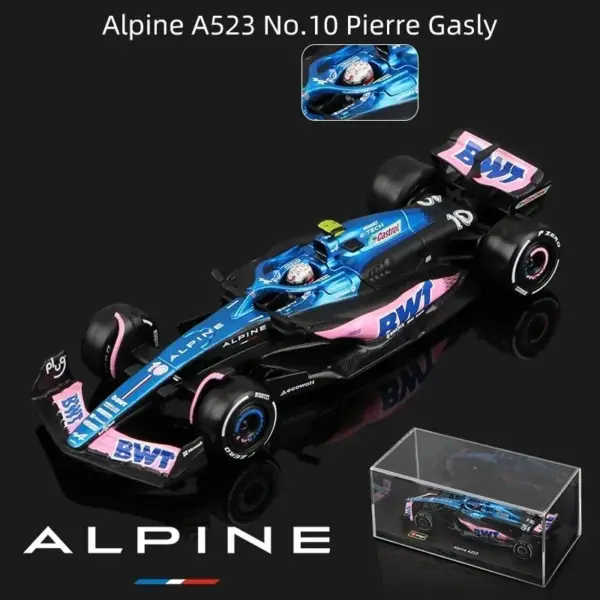 Bburago 1:43 Alpine A523 Diecast Model Car - Image 2