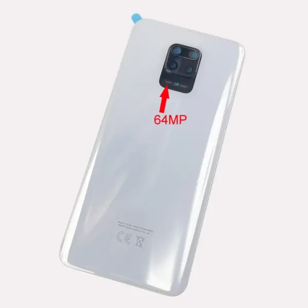Xiaomi Redmi Note 9 Pro Max Glass Back Cover - Image 2