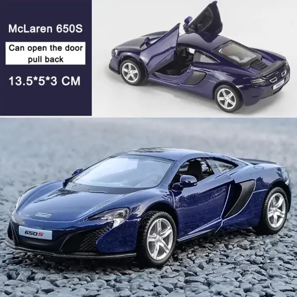 1:36 Aston Martin Vantage Diecast Model Car - Image 7