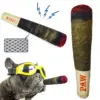 Interactive Plush Cigar Toy for Dogs