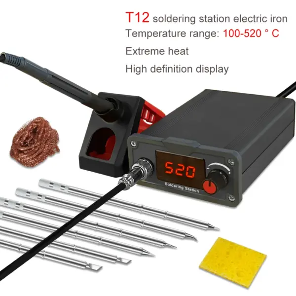 Lefavor T12 Portable Soldering Iron Station - Image 6