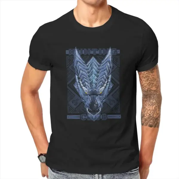 Monster Hunter World Werewolf T-Shirt for Men - Image 5