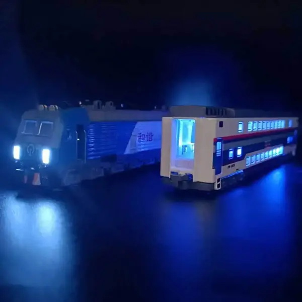 1:87 Alloy Double Deck Train Model - Image 6