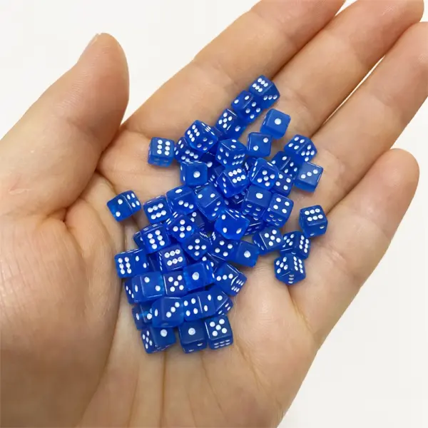 100 Mini 5mm Acrylic D6 Dice Set - Image 13