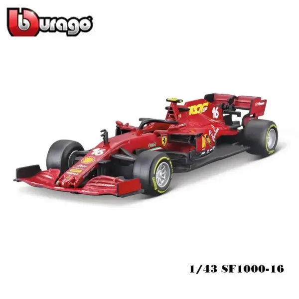 Bburago 1:43 Ferrari F1-75 Diecast Model - Image 8