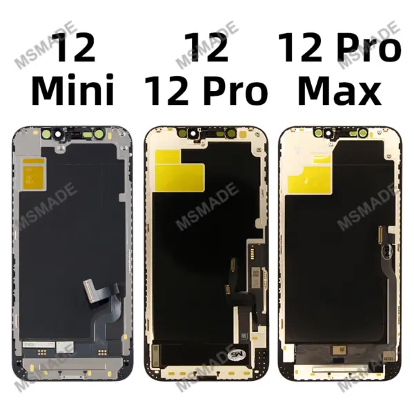 iPhone 12 to 15 LCD Screen Digitizer Assembly - Image 2