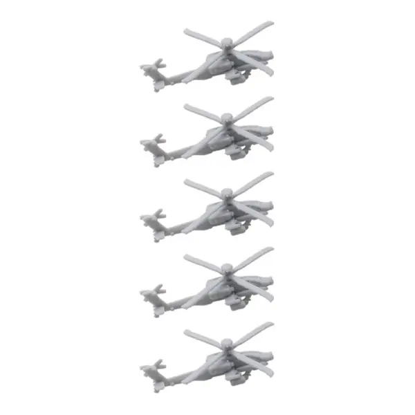 5 Set AH-64 Apache Helicopter Model Kits - Image 11