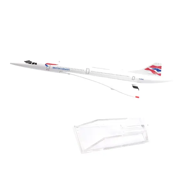Diecast Metal Aircraft Model 1:400 Concorde - Image 7