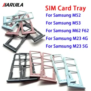 Sim Card Tray for Samsung M54 M22 M21 M23 M52 M53 M62