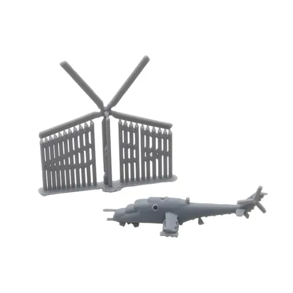 Mi-24 Helicopter Model Set for DIY Assembly - Image 2