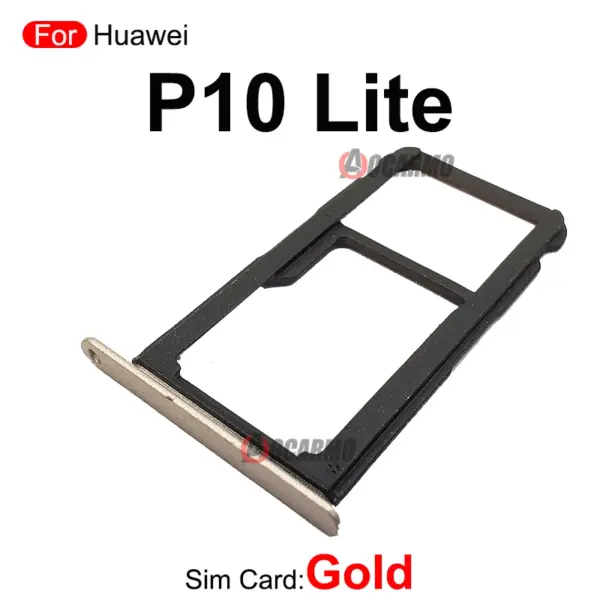 Huawei P10 Lite SIM Card Tray Slot Holder Black or Colorful - Image 13